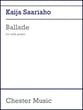 Ballade piano sheet music cover